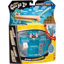 Moose Toys GOO JIT ZU - MINECRAFT - FIGURINE STEEVE 11CM