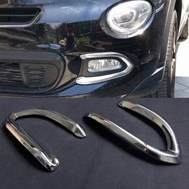 Couvercle De Phare Antibrouillard Avant Chromé, Garniture De Feu Antibrouillard Garjuvenstrip, Pare-Chocs Eyebloggpaupière Moulage Pour Fiat 500x, 2015, 2016, 2017, 2018