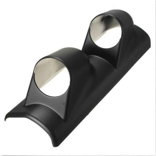Jauge De Compteur De Voiture De Course A-Pillar, Support De Montage De Compteur, Pod De Tableau De Bord, Noir, Universel, Trous Pour Touristes, Adapté Pour Camion Et Bateau, 52mm
