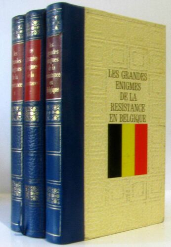 3 Ouvrages: Les Grandes Énigmes De La Résistance (Tome Premier Et Second)+Les Grandes Énigmes De La Résistance En Belgique