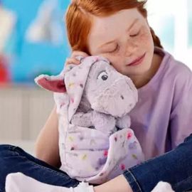 Petite peluche Bourriquet avec lange Disney Babies, Winnie l'Ourson, 25 cm