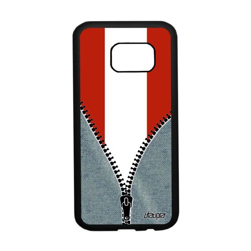Coque Silicone S7 Drapeau Autriche Autrichien Telephone Jeans Jo Samsung Galaxy S7