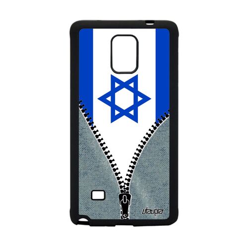 Coque Silicone Pour Samsung Note 4 Drapeau Israel Israelien Basket Jeans Samsung Galaxy Note 4