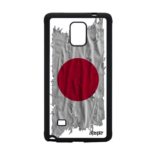 Coque En Silicone Pour Samsung Note 4 Drapeau Japon Japonais Aluminium Jo Samsung Galaxy Note 4