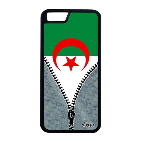 Coque Pour Apple Iphone 6 6s Plus Silicone Drapeau Algerie Algerien Jeans