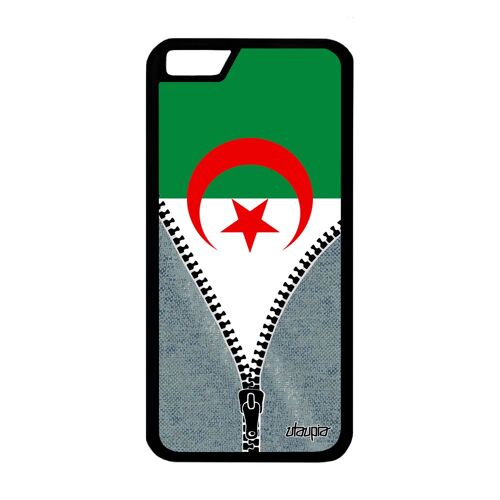 Coque Pour Iphone 6 6s Silicone Drapeau Algerie Algerien Football Jeans De