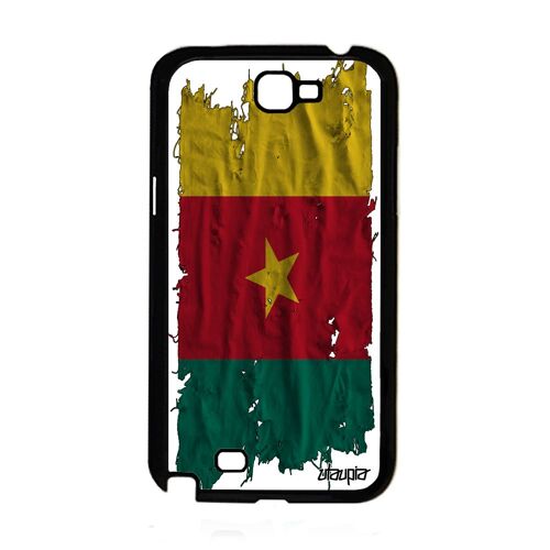 Coque Samsung Note 2 Silicone Drapeau Cameroun Camerounais Foot Basket De Samsung Galaxy Note 2