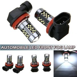 Ampoule Antibrouillard Led H11 H8 Pour Voiture, Lumière Blanche Haute Luminosité 6000k, Phare De Remplacement Universel, 2 Pièces, Nouveau