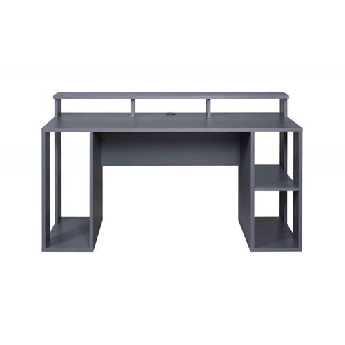 Paris Prix - Bureau Design "Gamer" 160cm Anthracite