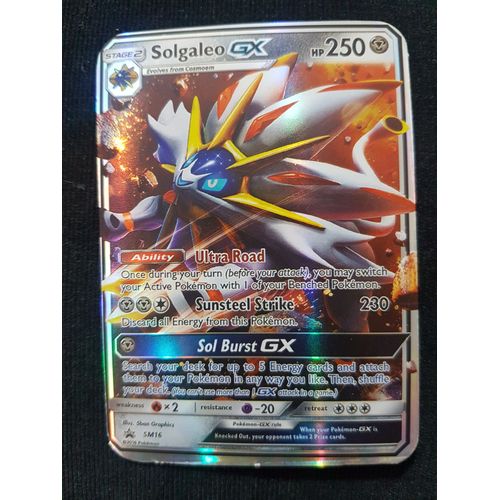 Solgaleo Gx Promo Sm16