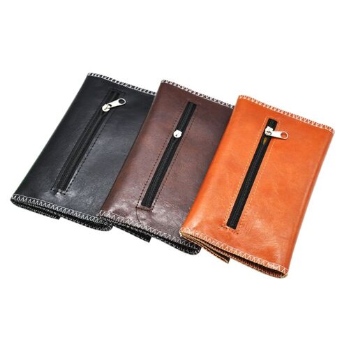 Sac À Tabac En Cuir Artificiel, Avec Fermeture Éclair, Pour La Maison, Le Bureau, L'intérieur, L'extérieur, Le Voyage, Portable, Fumeur, Cigarette, Herbe