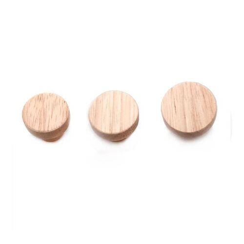 Poignées de porte en bois naturel M17E, 4 pièces/lot, poignées de commode, tiroirs, armoires, garde-robe