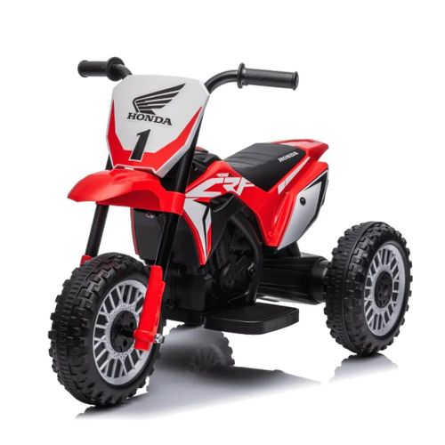 Honda Crf450 - Moto Électrique Enfants 6v - 1 À 3 Ans - Rouge