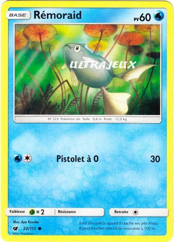Pokémon - 22-R/178 - Rémoraid - Reverse
