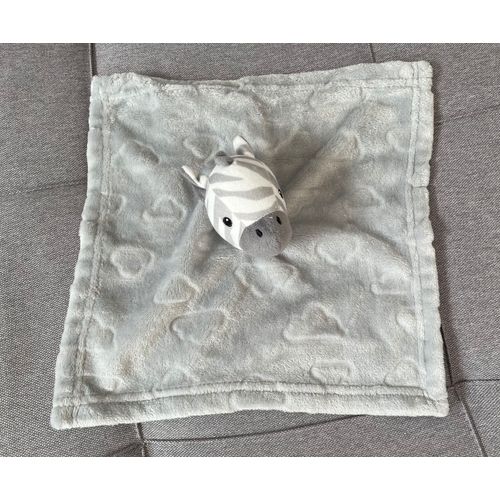 Doudou Zèbre Gris Primark Baby