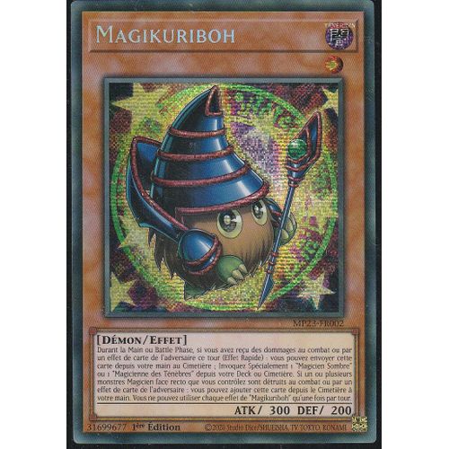 Carte Yu-Gi-Oh - Magikuriboh - Mp23-Fr002 - Secrète-Rare - 25th Anniversaire -