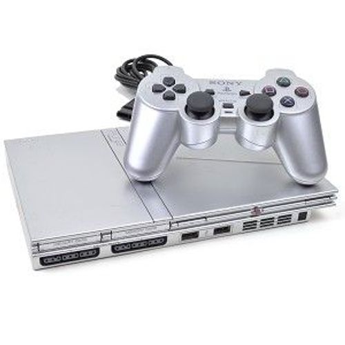 Ps2 Slim Silver - Modèle : Scph-75004
