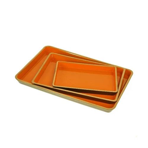 Mini Vassoio di Design I Arancione 19X13X2CM