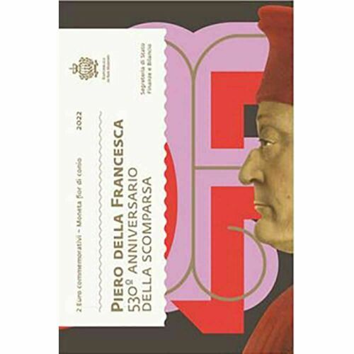 2 Euro Saint-Marin 2022: Piero Della Francesca