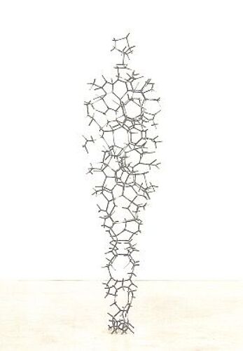 Carton D'invitation De L'exposition De Antony Gormley "Aperture" Le 17 Septembre 2009 À La Galerie Xavier Hufkens