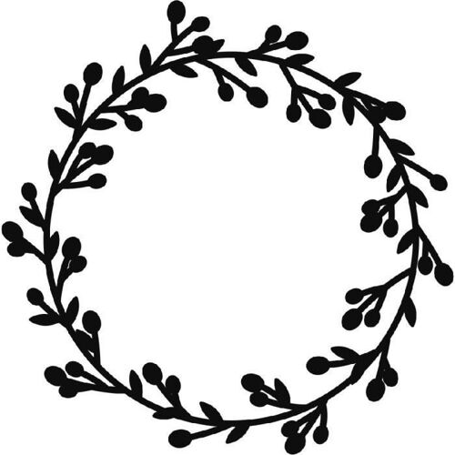 Dies 'merry Christmas - Couronne' D'artemio
