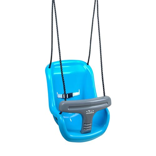 Balançoire Haute Pour Bébé Bleu Gris