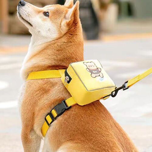 Sac À Dos De Traction Pour Chien, Harnais Pour Chats, Sangle De Poitrine, Accessoires Pour Animaux De Compagnie