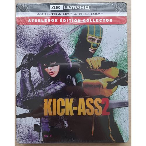 Kick-Ass 2 - 4k Ultra Hd + Blu-Ray - Boîtier Steelbook Limité