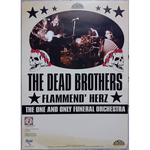 Dead Brothers: Day Of The Dead - Affiche Suisse- Voodoo Rhythm 2002