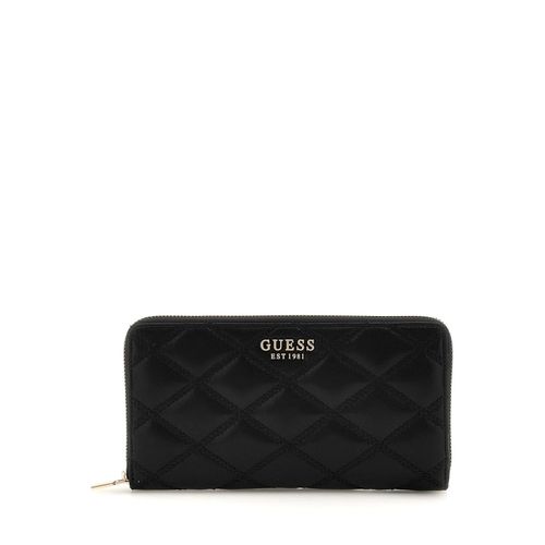 Compagnon / Portefeuille Guess Tamsin Slg Small Zip Black QG9632163