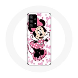 Coque Pour Samsung Galaxy A13 5g Minnie Mouse Dessin Animé Mignon Rose
