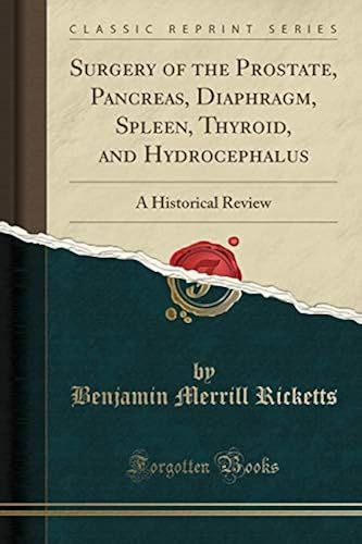 Ricketts, B: Surgery Of The Prostate, Pancreas, Diaphragm, S
