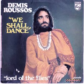 Disque Vinyle 45t Demis Roussos "We Shall Dance" "Lord Of The Flies" 1971 Philips 6118005