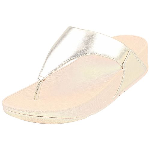 Fitflop Lulu Toepost Femme Sandals Jaune Or