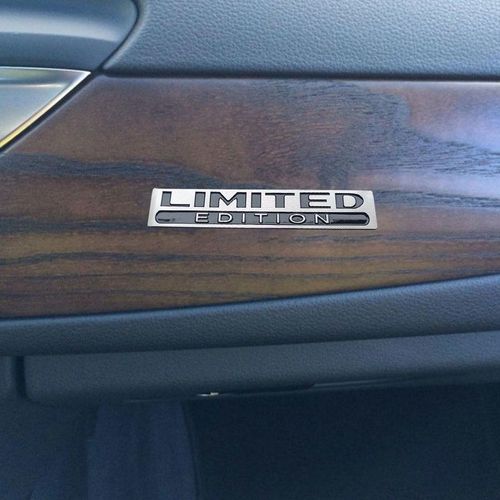 Badge Autocollant 3d En Édition Limitée, Autocollant De Voiture, Décoration Latérale De Voiture, Pour Bmw, Audi, Toyota, Honda, Chevrolet, Skoda, Mazda, Kia