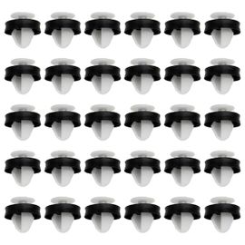 Clips De Garniture De Moulage En Plastique Intérieur Avant Et Arrière, Panneau De Carte De Porte, Anneau D'étanchéité En Caoutchouc, Pare-Chocs, Renault Clio Iii, Renault Captur I, 30x, 50x