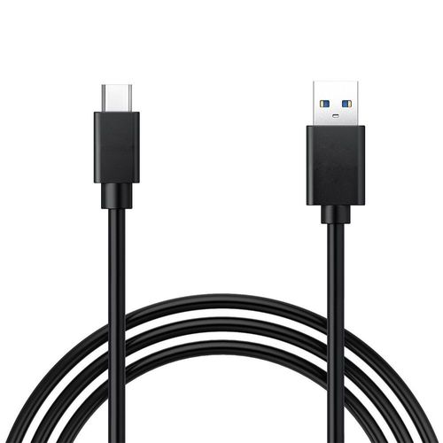 Pour Samsung Galaxy S8/ S8+/ S8 Plus/ S8 Active: Câble Charge Usb 3.0 Type C Vers Usb Standard Type A, 1m De Long - Noir