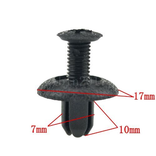 Fixations D'ailes De Pare-Choc, 20 Pièces, Rivets Pour Mitsubishi Pajero Mini Lancer Mb253964 90467 07030 01 90467 07030 33
