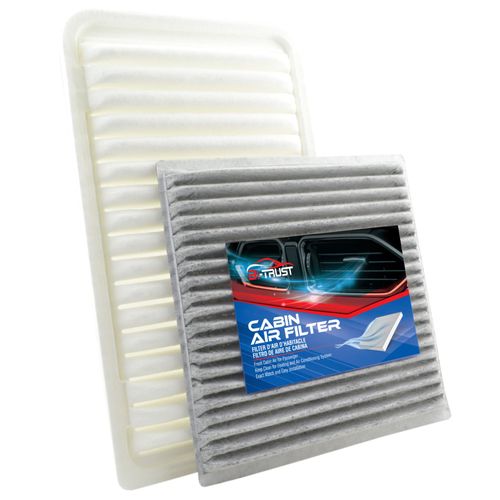 Bi-Trust ? Filtre À Air Pour Moteur Et Cabine, Pour Toyota Sienna 2007 ? 2009 V6 3,5l Ce;Ce; Le 87139-47010-83,87139-47010,Cf9846a,Ca9360