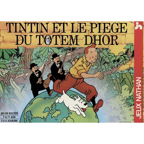 Tintin Et Le Piège Du Totem Dhor - Jeux Nathan - 1992