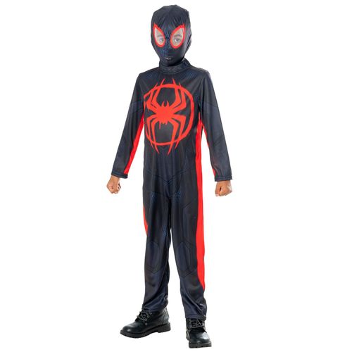 Déguisement Miles Morales - Spiderman Across The Spiderverse - Taille: 5 À 6 Ans (110 À 116 Cm)