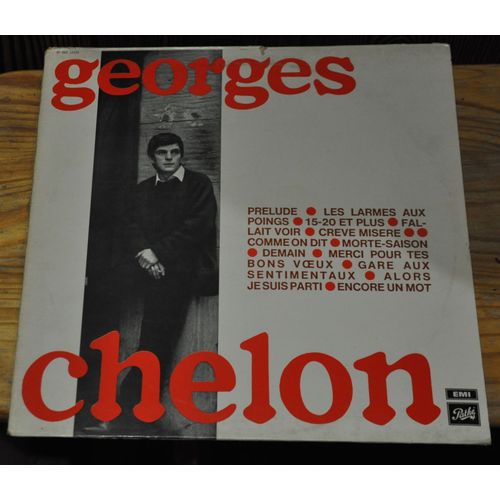 Georges Chelon Prélude / Les Larmes Aux Poings / Morte Saison / Demain