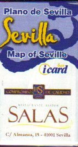 Petite Depliant / Carte De Seville