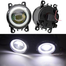 Phares Antibrouillard Led Angel Eye Pour Suzuki Jimny, Feux De Brouillard Diurnes, Lentille, Accessoires De Voiture, 2018, 2019, 2020, Jimny Jb43, 1998-2017