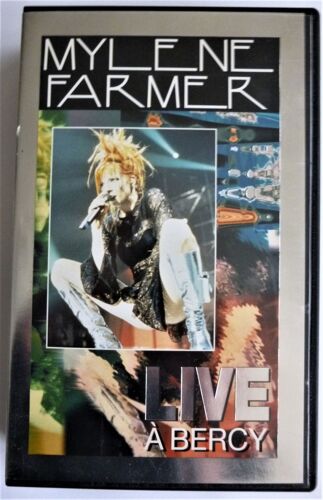 Cassette Vhs Mylene Farmer Live À Bercy