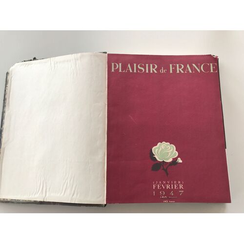Plaisir De France 1947 N°127-128-129-130 (Publicité'Luxe)