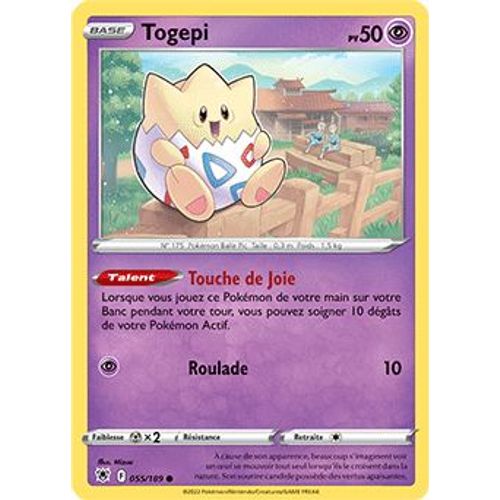 Togepi - 055/189 - Astres Radieux