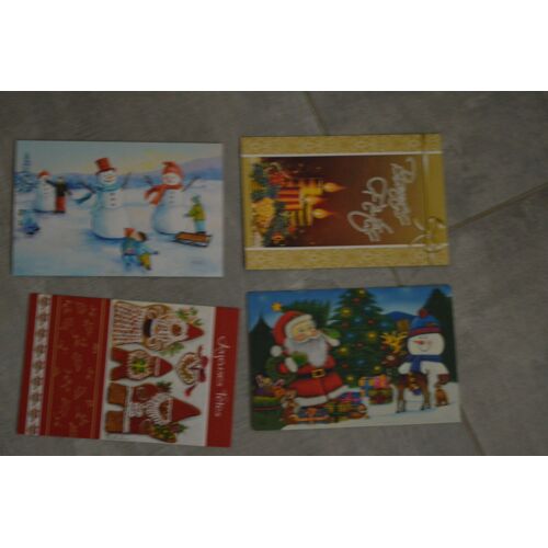 Lot 12 Cartes Neuves Avec Enveloppes