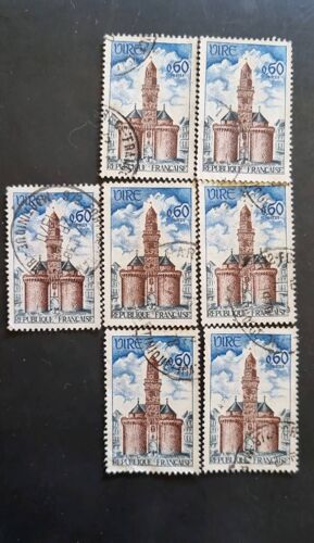 Timbre Oblitéré " Vire " 1967