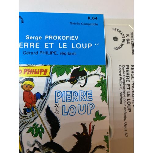Serge Prokofiev Pierre Et Le Loup Cassette Audio